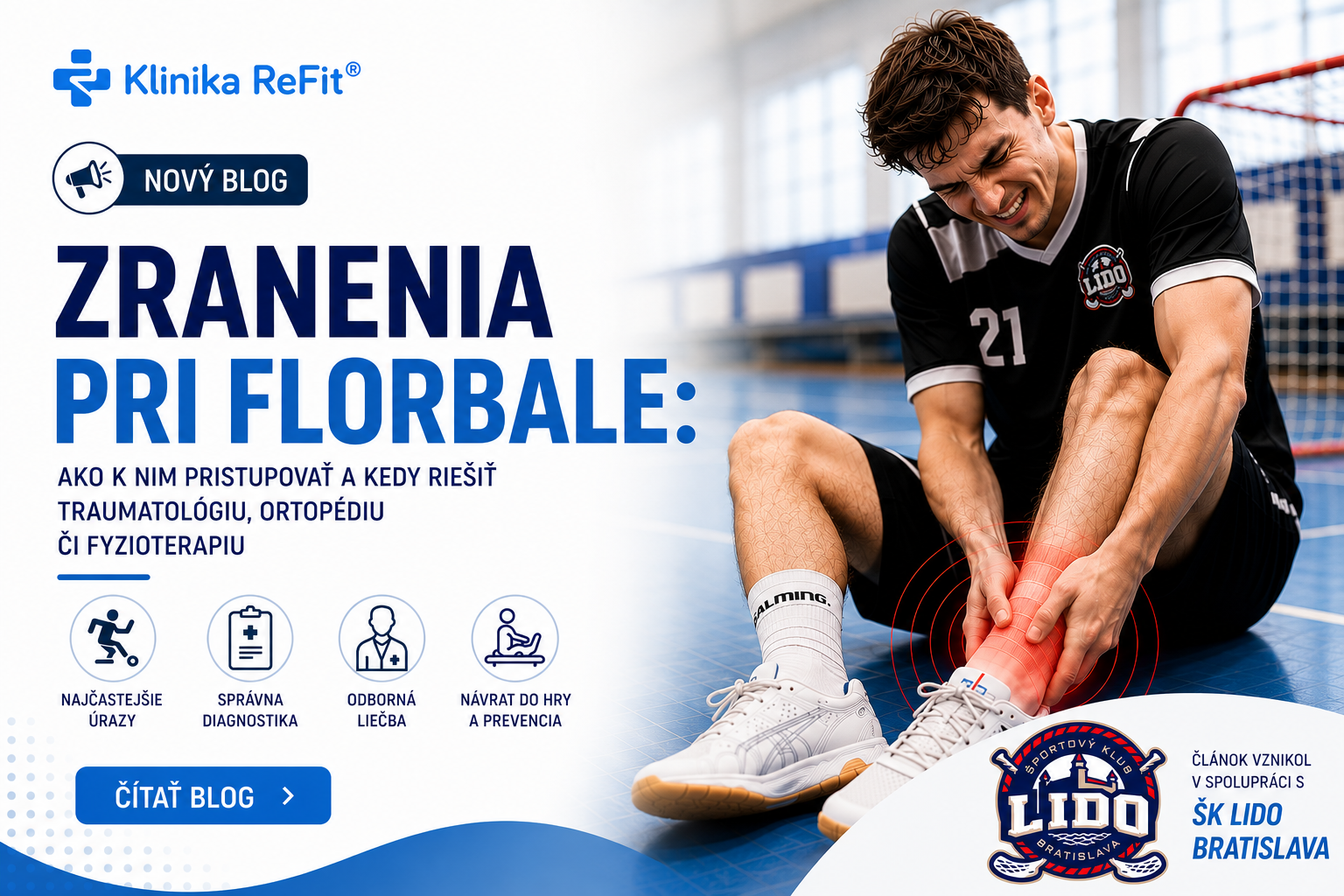 Zranenia pri florbale
